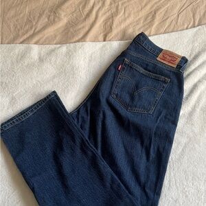 Levi's 501 Curve Dark Blue Jeans